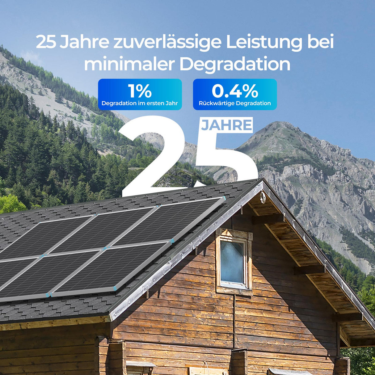 200W 12V/24V Premium Solaranlage mit 20A MPPT Laderegler für Wohnmobile/Haus/Garten