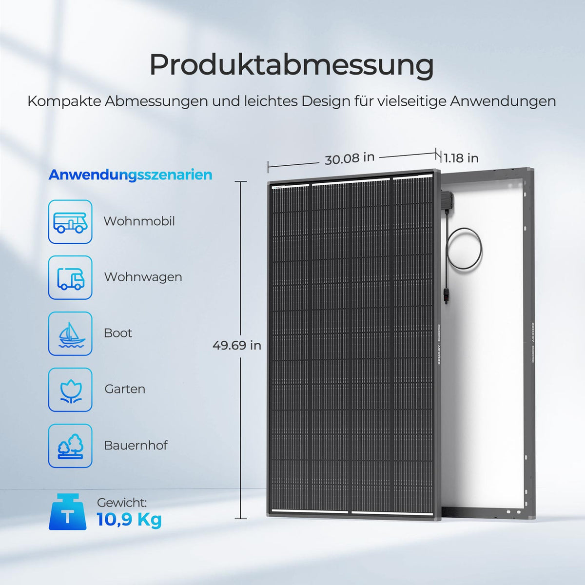 200W Solarpanel