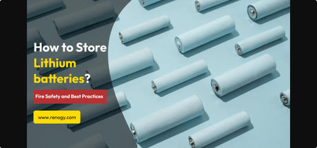 Lithiumbatterien sicher lagern: Der vollständige Leitfaden