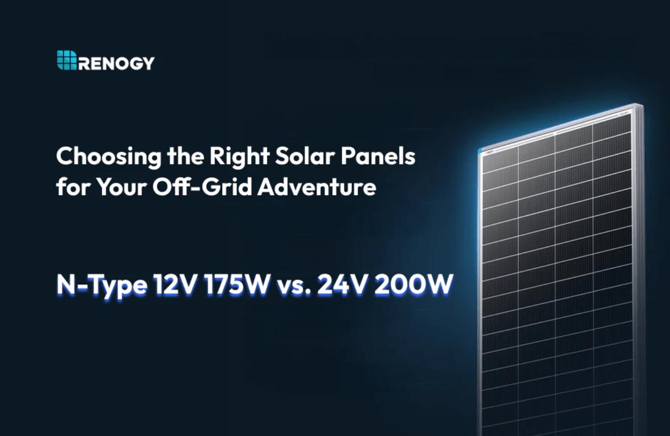 N-Typ-Solarmodule für autarkes Leben: 12V 175W & 24V 200W Varianten