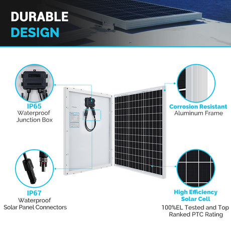 50W Solaranlage PWM Laderegler