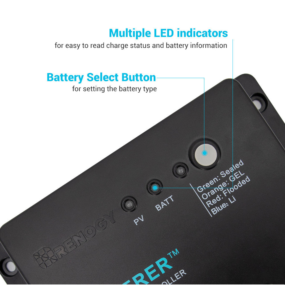 PWM Laderegler 12V 30A Wanderer Li
