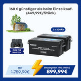 Core - 12V 300Ah LiFePo4 Lithium Batterie mit Selbstheizung