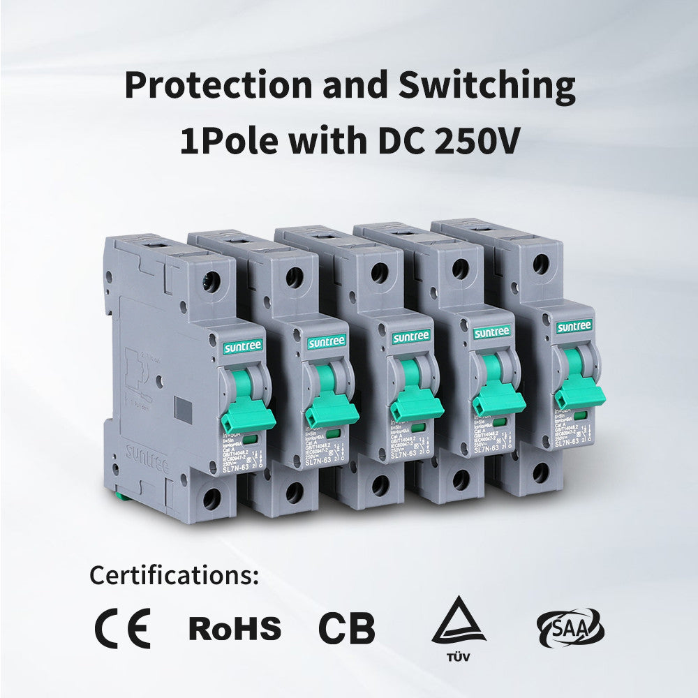 10A/16A/32A/50A/63A 1P DC-Miniatur-Leistungsschalter