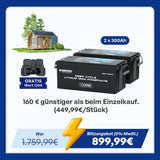 Core - 12V 300Ah LiFePo4 Lithium Batterie mit Selbstheizung