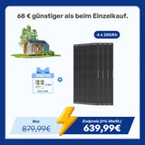 ShadowFlux 200W Solarmodul Anti-Beschattung N-Typ