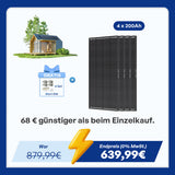 ShadowFlux 200W Solarmodul Anti-Beschattung N-Typ