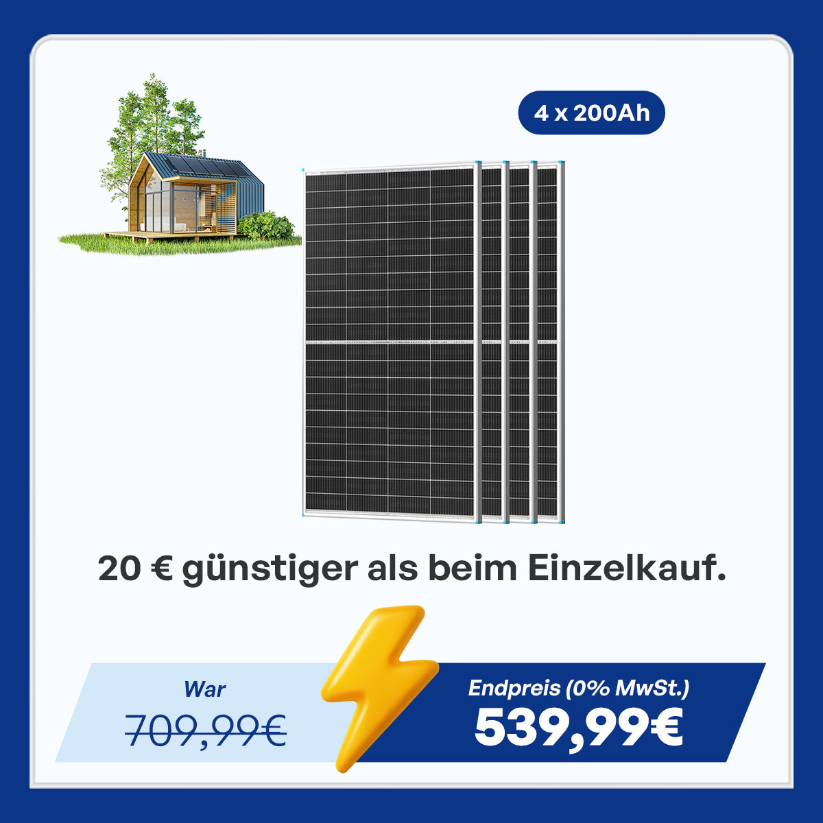 200W Bifaziales Solarmodul N-Typ