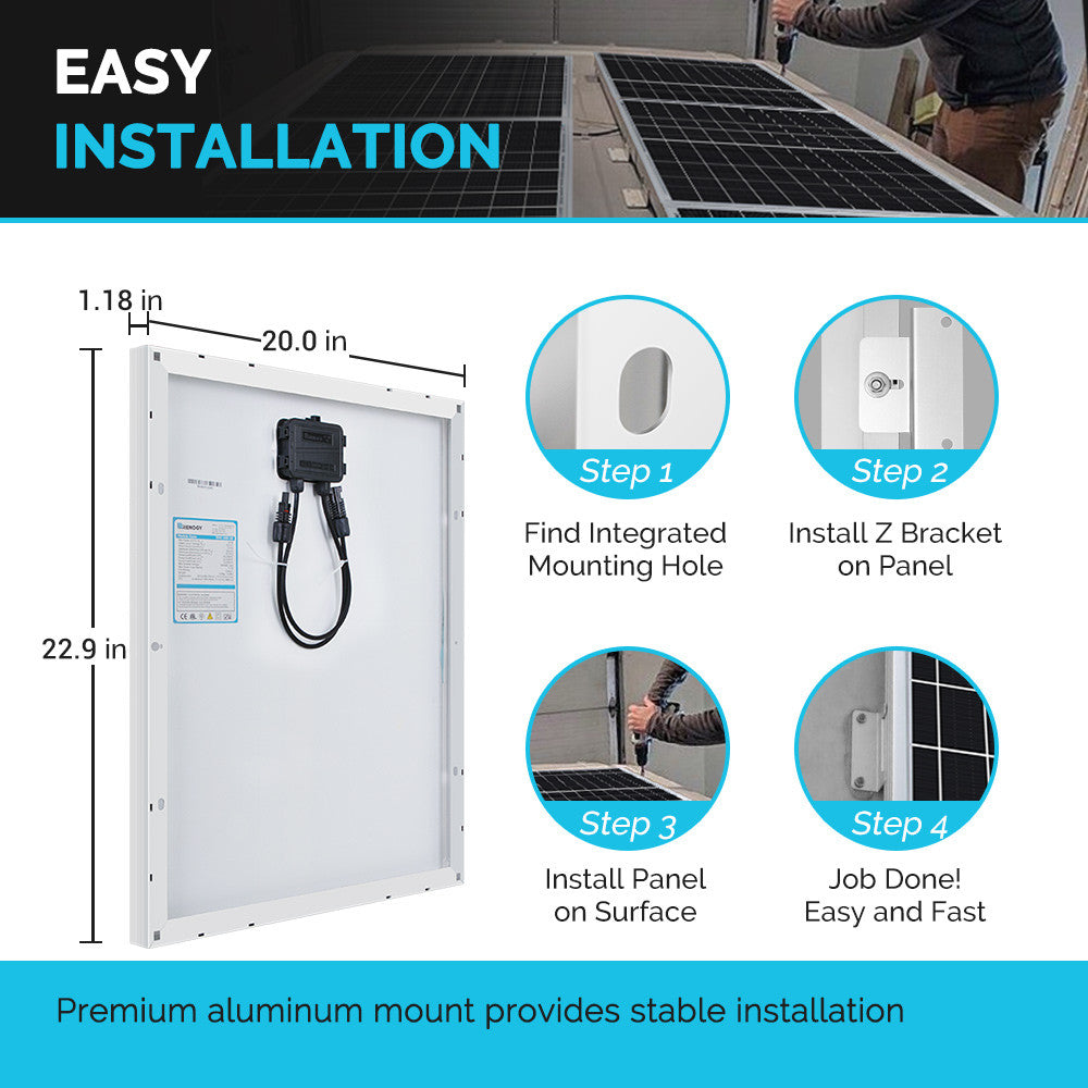 50W Solaranlage PWM Laderegler