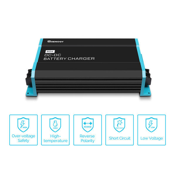 Batterie-Ladegerät DC zu DC 12V 60A