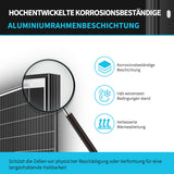 OVP geöffnet neu 2*320 Watt 12 Volt Monokristallin Solarpanel Für Balkonkraftwerk