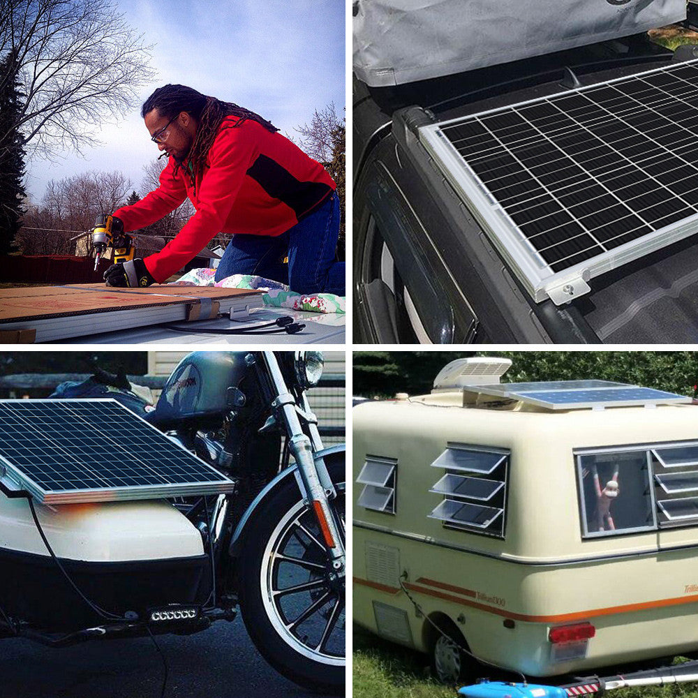 50W Solaranlage PWM Laderegler