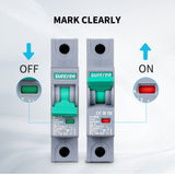 10A/16A/32A/50A/63A 1P DC-Miniatur-Leistungsschalter