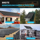 OVP geöffnet neu 2*320 Watt 12 Volt Monokristallin Solarpanel Für Balkonkraftwerk