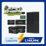 5,12kWh Wohnmobil Power Solarsystem| 3000W Wechselrichter