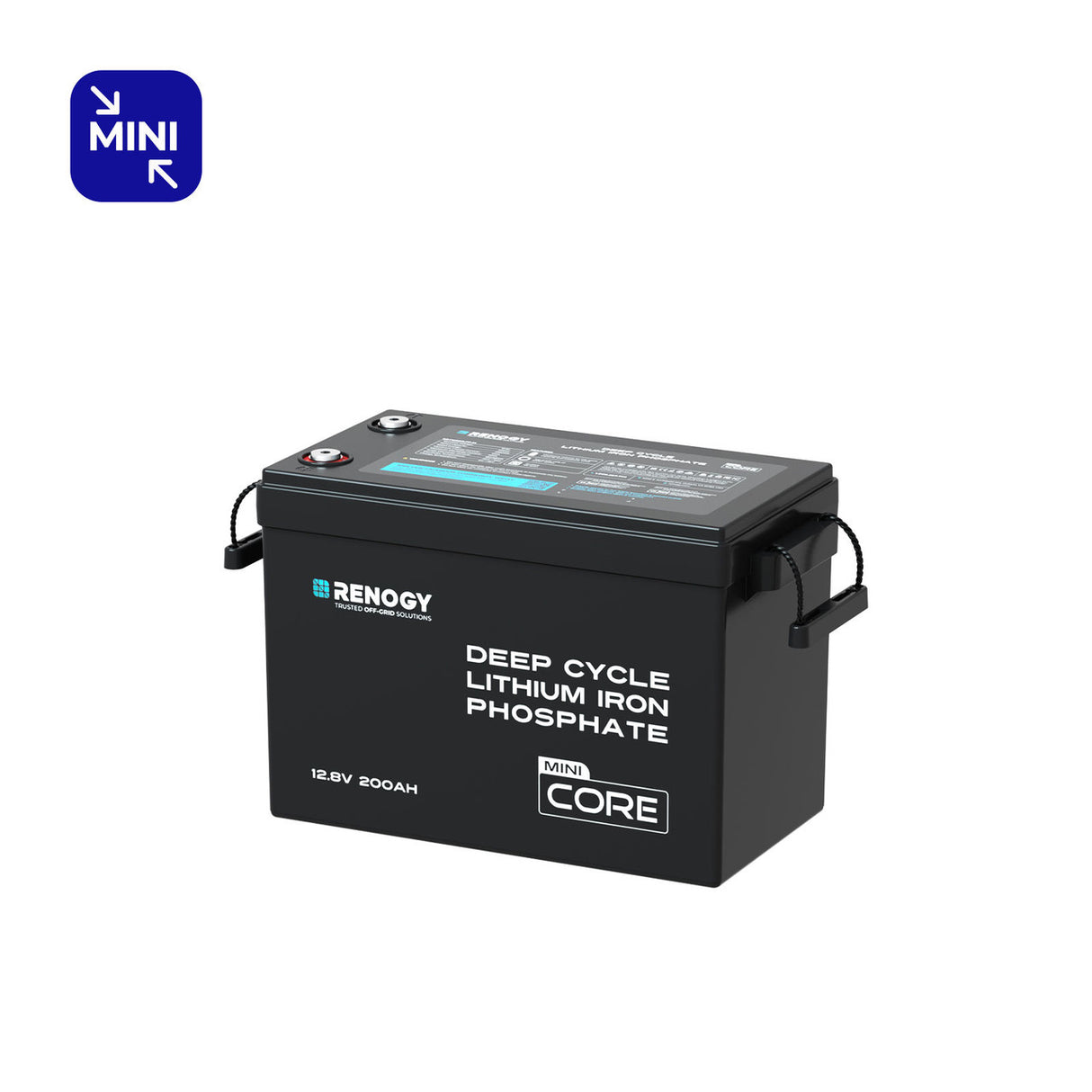 Core mini 12V 200Ah LiFePO4 Batterie mit Niedrigtemperaturschutz