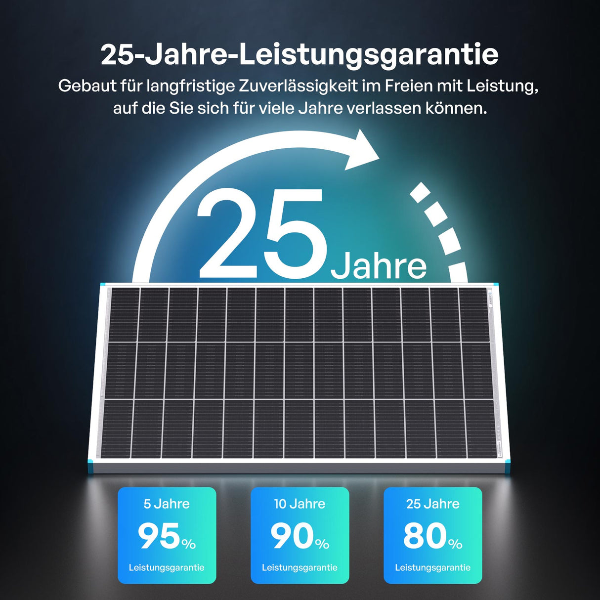 100W Bifaziales Solarmodul N-Typ