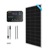 100W 12V Solaranlage mit 10A PWM Laderegler Wohnmobile