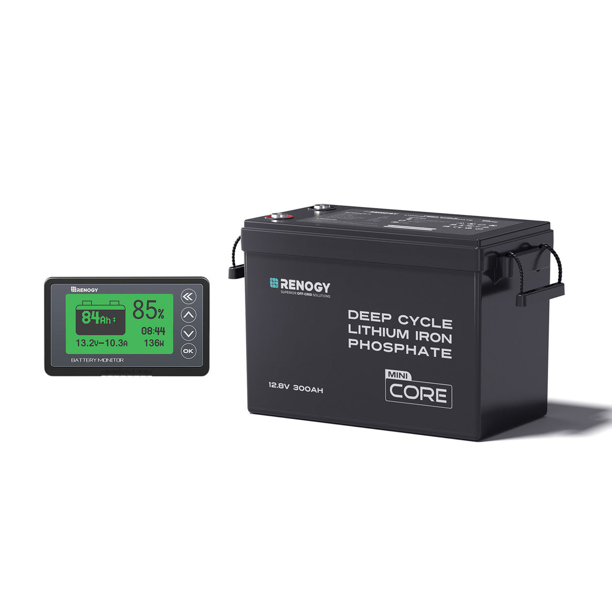 lithium batterie 12V 300Ah Monitor
