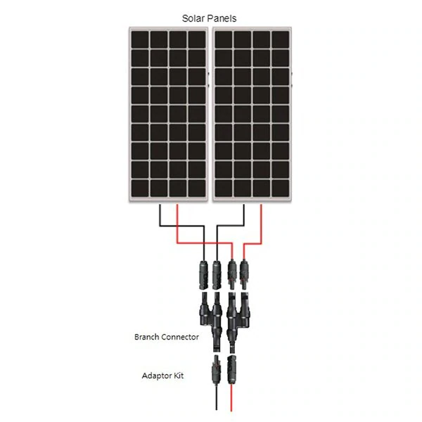 Abzweigverbinder für Solarmodul-Prallelschaltung  MMF+FFM ein Paar