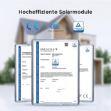Sonderangebot Renogy x NEP Balkonkraftwerk 810W Monocristalline Solarmodul mit 800W Mikrowechselrichter und Halterung