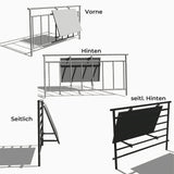 Sonderangebot Renogy x NEP Balkonkraftwerk 810W Monocristalline Solarmodul mit 800W Mikrowechselrichter und Halterung