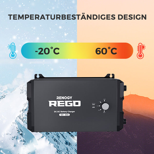 REGO 12V 60A DC-DC Batterieladegerät