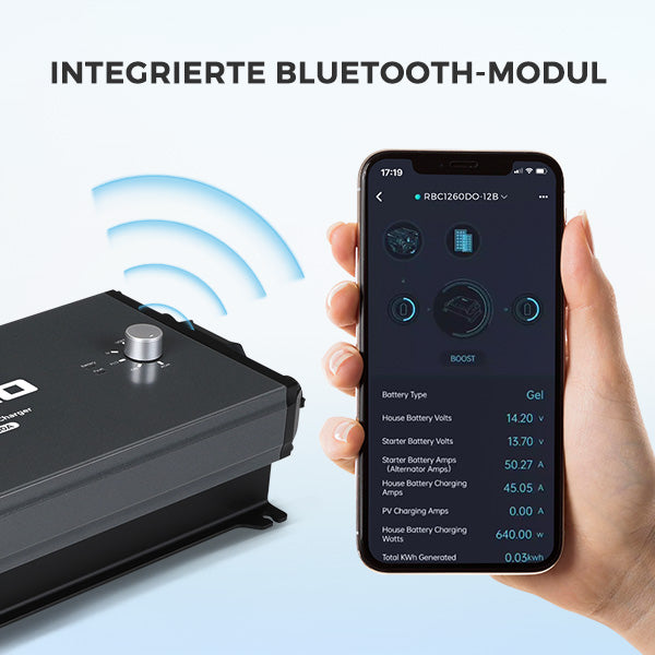 REGO 12V 60A DC-DC Batterieladegerät