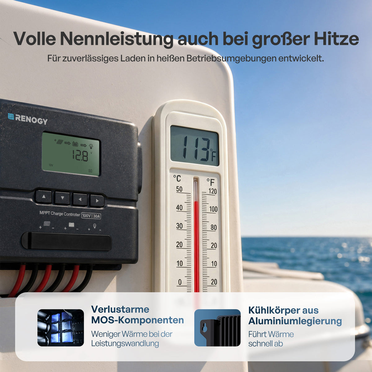 Rover 2 12V/24V 20A MPPT Laderegler mit Bluetooth