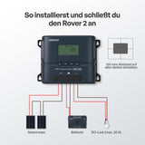 Rover 2 12V/24V 20A MPPT Laderegler mit Bluetooth