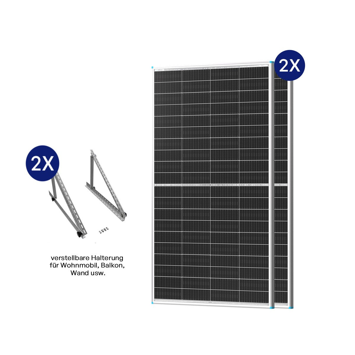 200W Bifaziales Solarmodul N-Typ