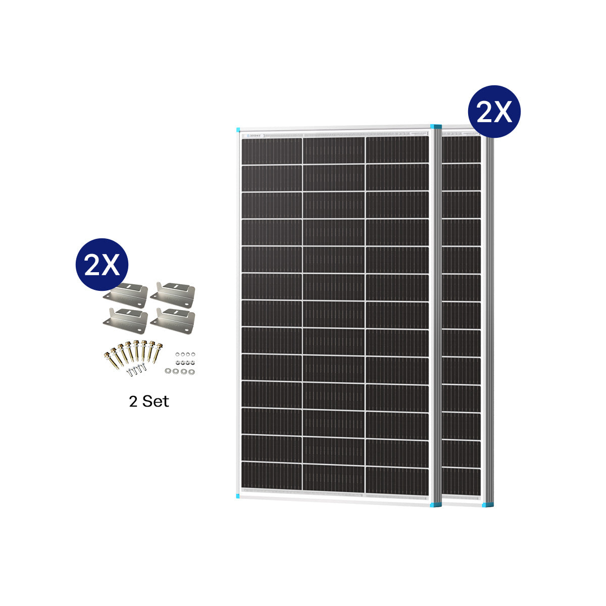 100W Bifaziales Solarmodul N-Typ