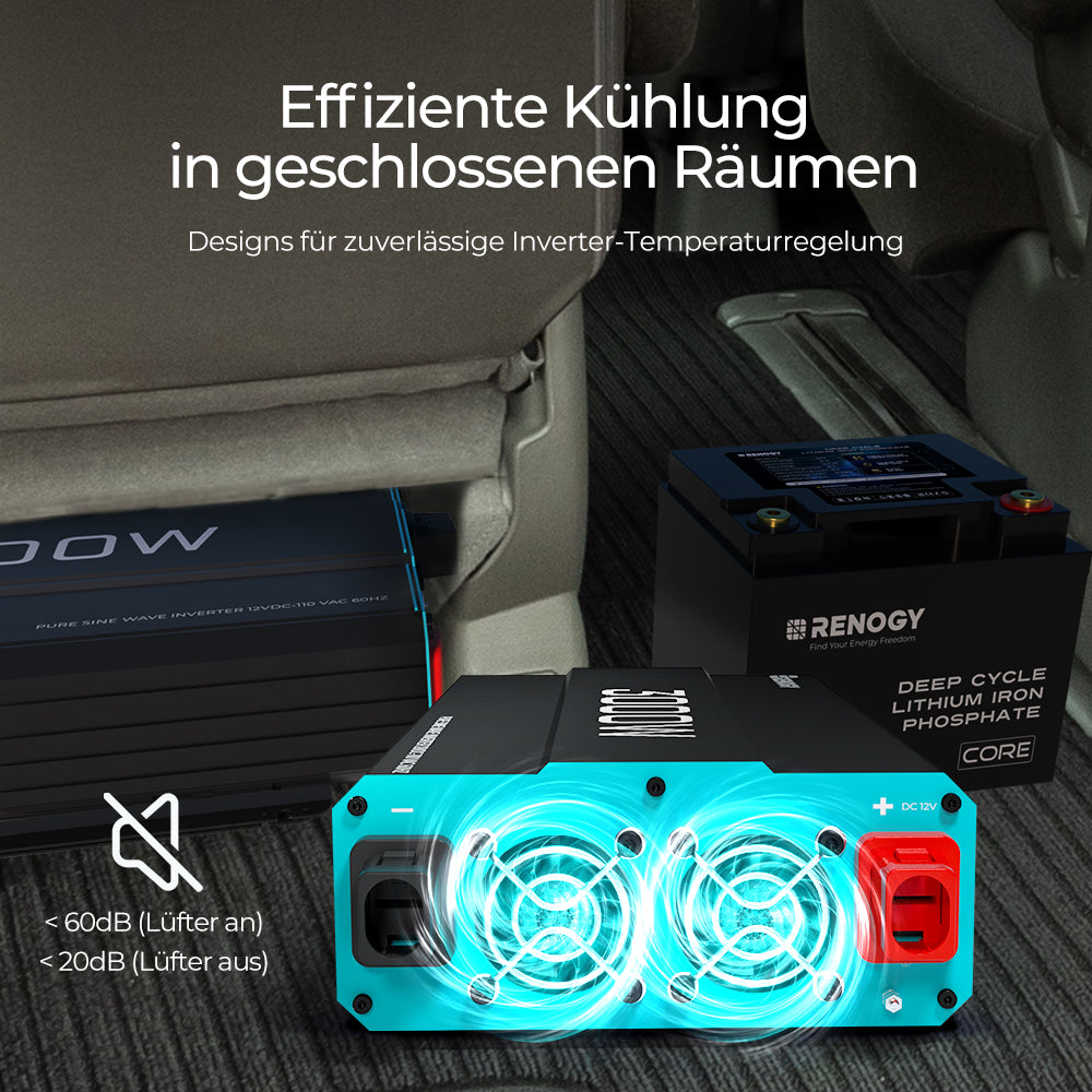 2000W/3000W/1000W Wechselrichter reine Sinuswelle