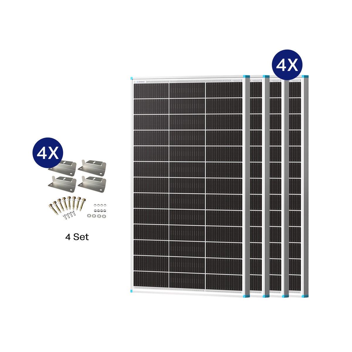 100W Bifaziales Solarmodul N-Typ