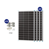 100W Bifaziales Solarmodul N-Typ