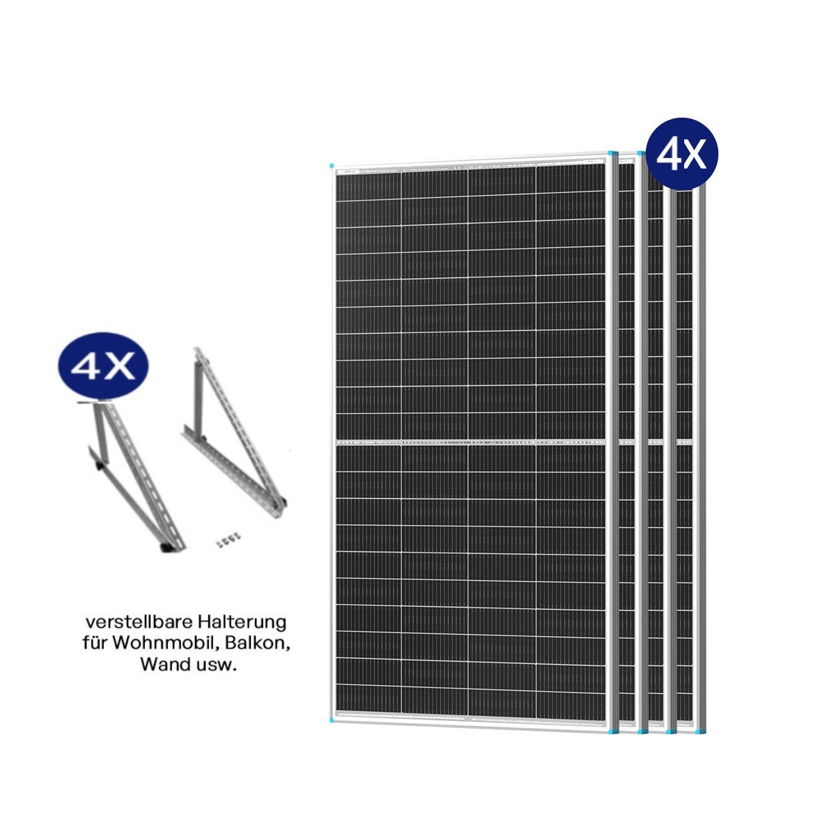 200W Bifaziales Solarmodul N-Typ