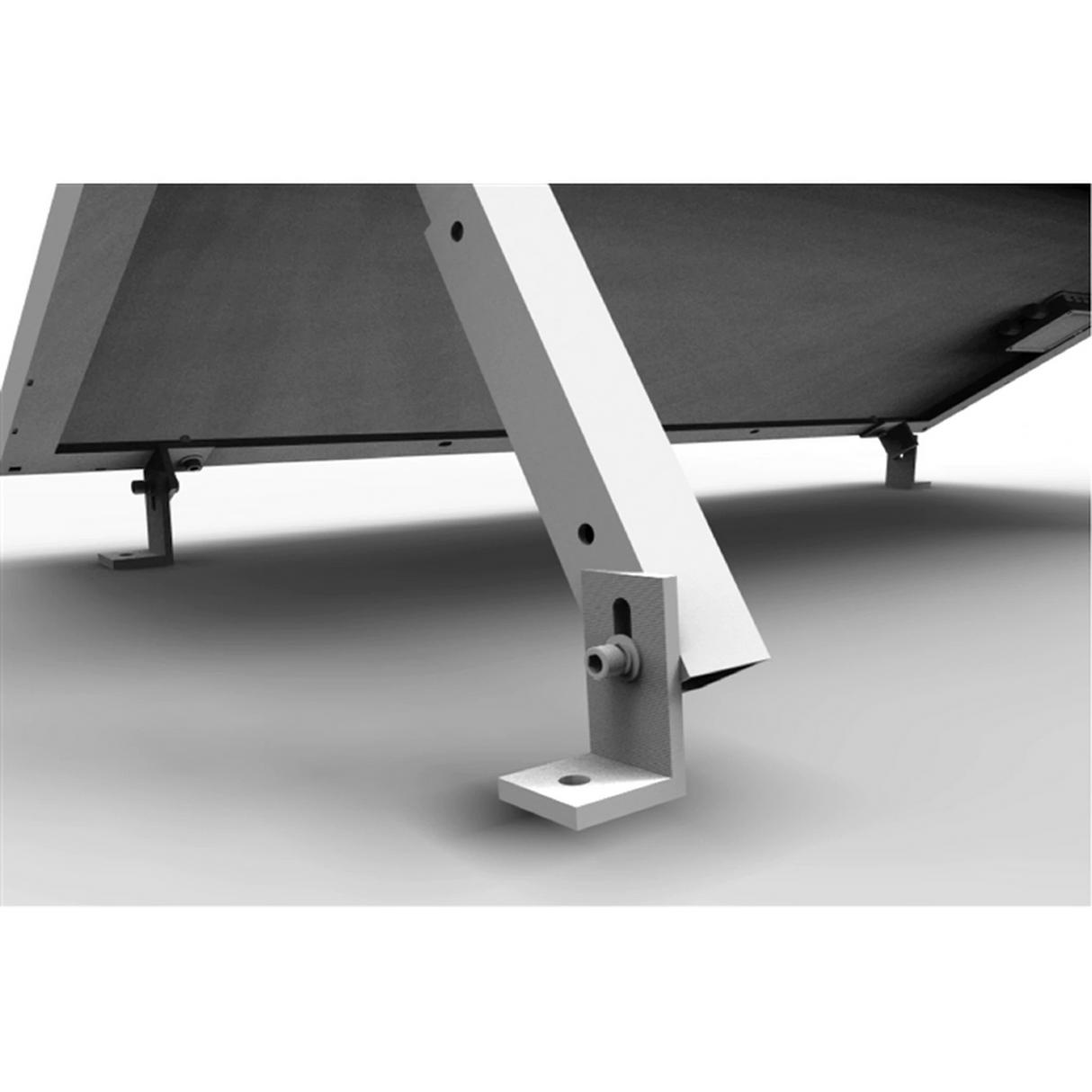 Solarmodul Halterung Flachdach