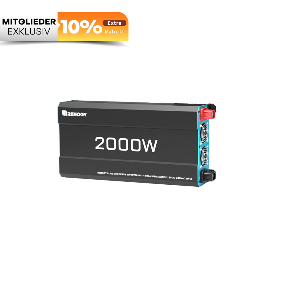 12V Wechselrichter Reine Sinuswelle 3000W / 2000W / 1000W