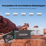 Renogy 2000W 12V auf 230V wechselrichter reiner sinus mit AC-Priorität automatische Umschaltung auf Netzstrom