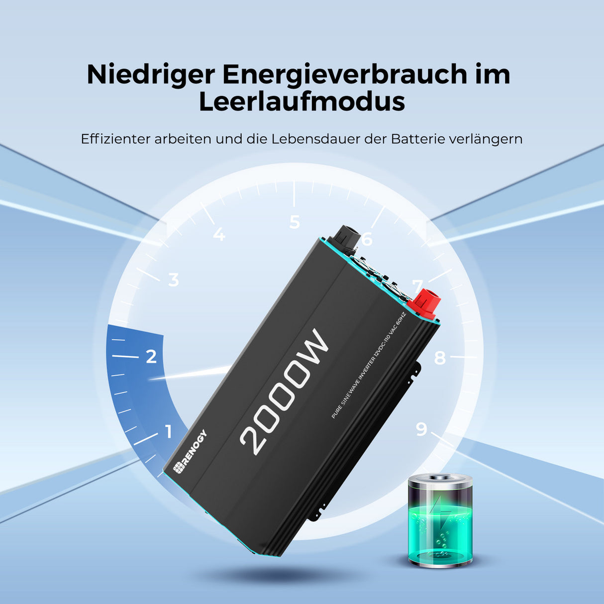 photovoltaik wechselrichter reine Sinuswelle niedriger Energieverbrauch