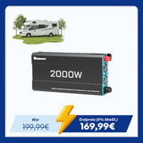 12V 2000W Wechselrichter Reine Sinuswelle
