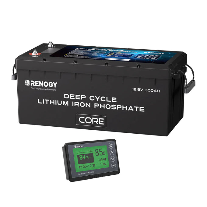Core - 12V 300Ah LiFePo4 Lithium Batterie Selbstheizung