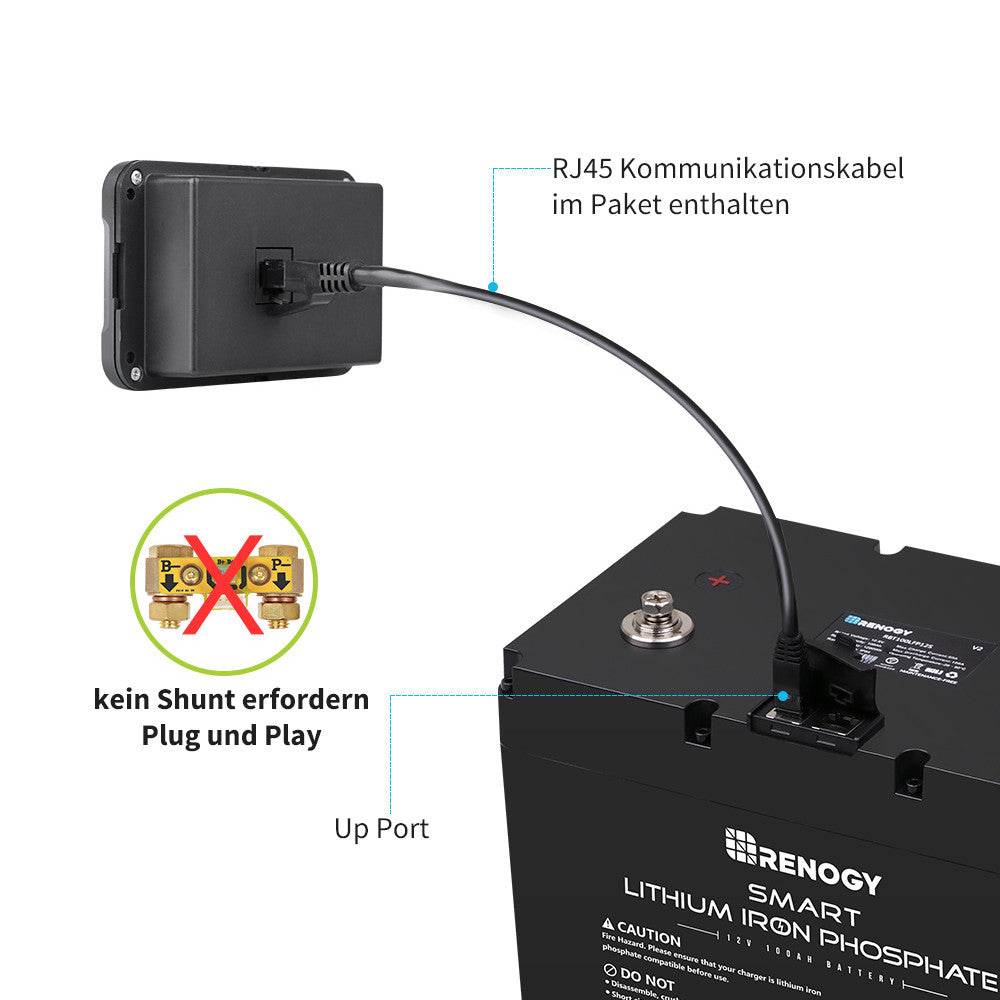 Monitor für Smart Lithium Batterie