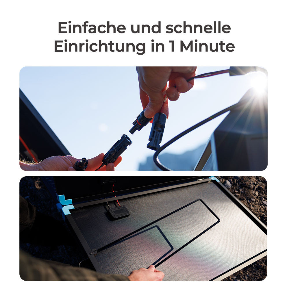 220W Leichte tragbare Solartasche