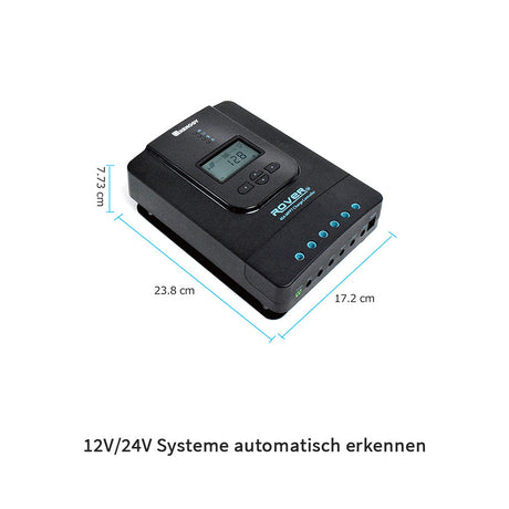 MPPT Laderegler 12V/24V 40A Rover Li