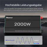 2000W/3000W/1000W Wechselrichter reine Sinuswelle