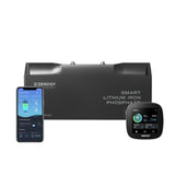 LiFePO4 12V 200Ah Batterie mit Selbstheizung Funktion und Bluetooth 60+ BMS Schutz IP67 wasserdicht