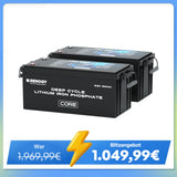Core - 12V 300Ah LiFePo4 Lithium Batterie Selbstheizung