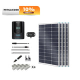 400W monokristallines Solaranlage Premium mit Rover 40A Laderegler