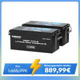 Core - 12V 300Ah LiFePo4 Lithium Batterie Selbstheizung